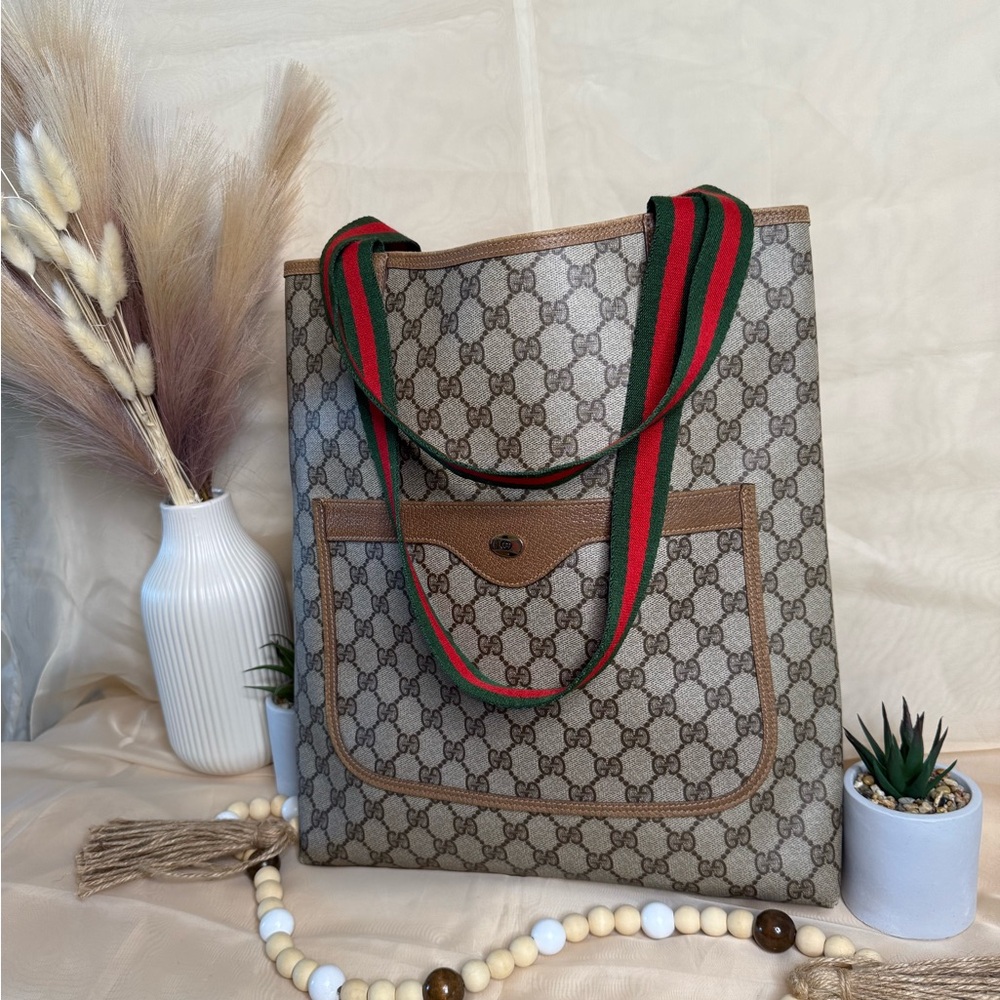 Gucci Sherry Line Tote Bag